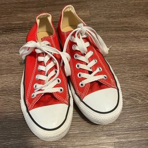 Red Converse Classic Chuck